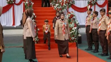 Ketua Kwarcab Barito Utara Pesan Kader Pramuka Pegang Semboyan Daerah