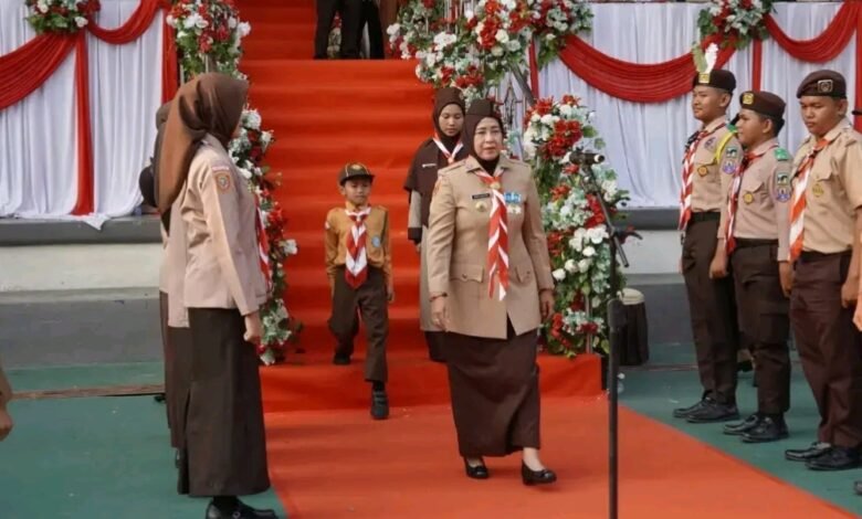 Ketua Kwarcab Barito Utara Pesan Kader Pramuka Pegang Semboyan Daerah