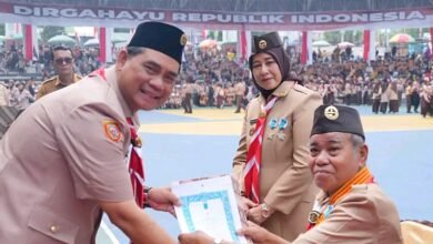 HUT Pramuka di Barito Utara: Dari Penyerahan Lencana Pancawarsa hingga Pesta Siaga