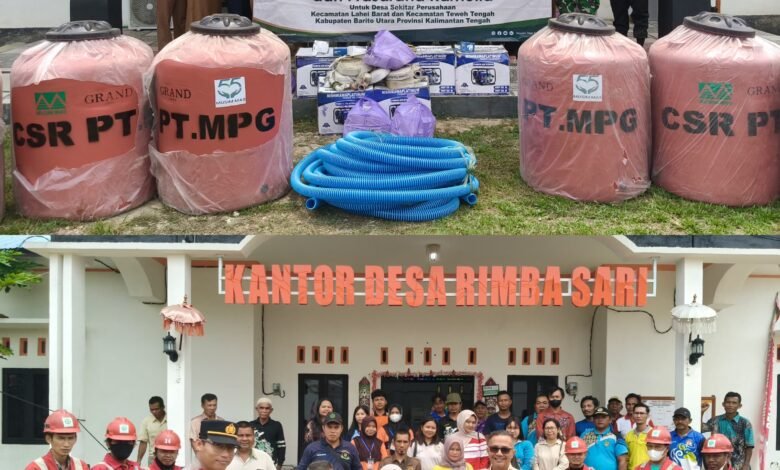 MPG Salurkan Sarpras Karhutla untuk 7 Desa Binaan di Barito Utara MPG Salurkan Sarpras Karhutla untuk 7 Desa Binaan di Barito Utara