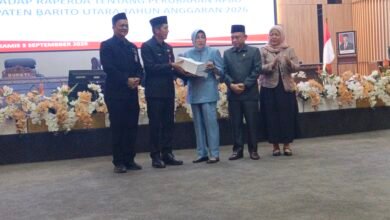 Pemkab Barito Utara Serahkan Raperda Perubahan APBD 2026 ke DPRD