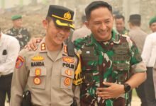 Ada Apa? Kapolres Barito Utara Tiba-Tiba Datangi Mako Kodim 1013/Muara Teweh