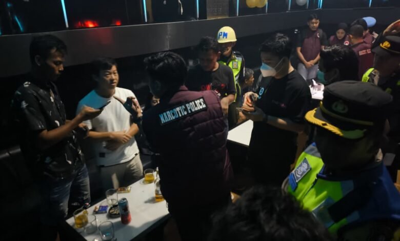Razia Besar-besaran Tempat Hiburan di Muara Teweh: 52 Pengunjung Dites Urine, 3 Positif Narkoba