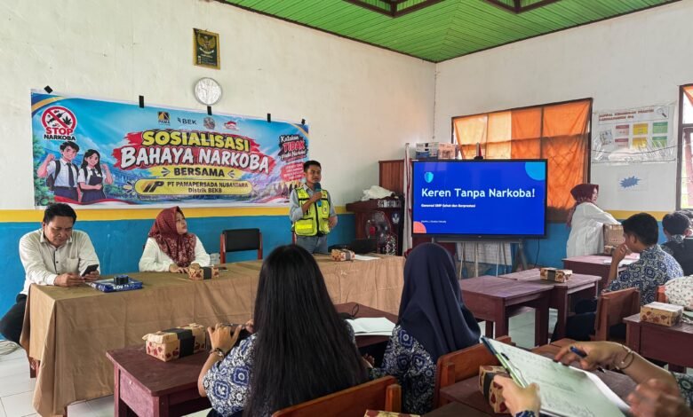 Bentengi Siswa dari Narkoba, PAMA BEKB Sambangi SMPN 1 Teweh Timur Bentengi Siswa dari Narkoba, PAMA BEKB Sambangi SMPN 1 Teweh Timur
