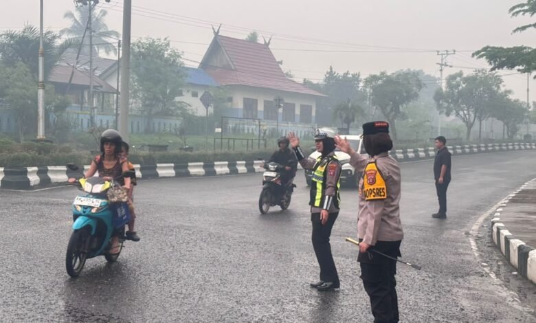 Kapolres Gunung Mas Tekankan Disiplin dan Keselamatan dalam Pengaturan Lalu Lintas